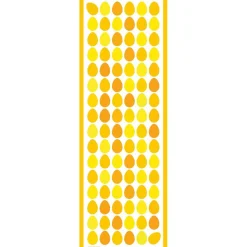 OSTEREIER TISCHLÄUFER Platzdeckchen aus Bio-Baumwolle