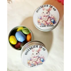 Ostereier To-Go im Döschen, Hase, Ostern, Frühling, Osterhase, Mitbringsel, Mitgebsel, Geschenk, Ostergeschenk, Kleinigk