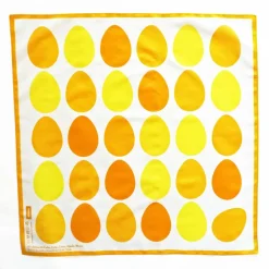 OSTEREIER TUCH GELB Ostern Baumwolle Seide