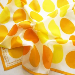 OSTEREIER TUCH GELB Ostern Baumwolle Seide