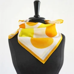 OSTEREIER TUCH GELB Ostern Baumwolle Seide