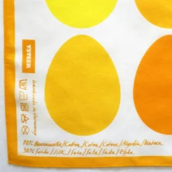 OSTEREIER TUCH GELB Ostern Baumwolle Seide