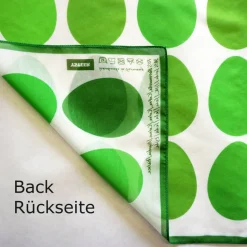 OSTEREIER TUCH GRÜN Ostern Baumwolle Seide