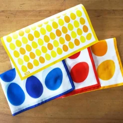 OSTEREIER TUCH GRÜN Ostern Baumwolle Seide