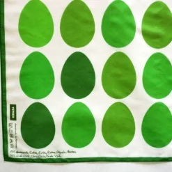 OSTEREIER TUCH GRÜN Ostern Baumwolle Seide