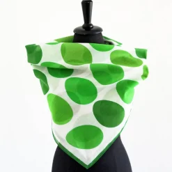 OSTEREIER TUCH GRÜN Ostern Baumwolle Seide