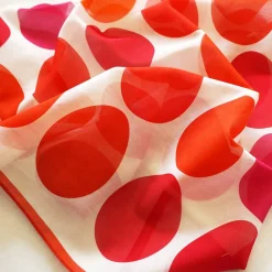 OSTEREIER TUCH ROT Ostern Baumwolle Seide