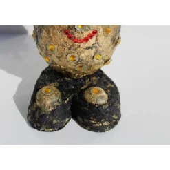 Osterfigur GOLDIE EIERMEIER witziges Ostergeschenk kleine Skulptur Deko-Ei Künstler-Ei Osterei