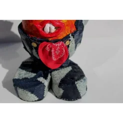 Osterfigur JEANO EIERMEIER Ostergeschenk Figur Ei Künstler-Ei Osterei Geldgeschenk Handbearbeitetes Unikat