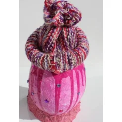 Osterfigur JILLY EIERMEIER Ostergeschenk zur Geburt  Skulptur Ei Künstler-Ei Osterei zut Geburt handgearbeitetes Unikat