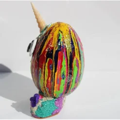 Osterfigur MILO EIERMEIER Ostergeschenk Skulptur Ei Künstler-Ei Osterei Einhorn