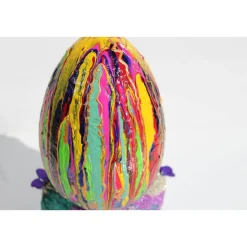 Osterfigur MILO EIERMEIER Ostergeschenk Skulptur Ei Künstler-Ei Osterei Einhorn