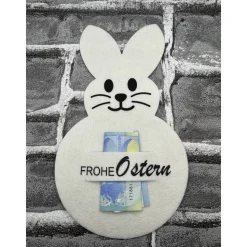 Oster-Filzhase I Mitbringsel I Tischdekoration I Geldgeschenk I 3 Farben I Handgemacht