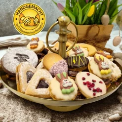 Ostergebäck 1Kg (34Eur pro Kg) Eierlei Kekse und Plätzchen wie selbstgebacken von FeinLand