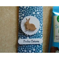 Ostergeschenk  Geschenkverpackung Ostern  Osterhase  Hase  Osterverpackung Schoko -Lolli- Schokolade Mitbringsel