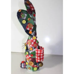 Ostergeschenk SCOTTY handgefertigte Künstler-Figur Osterdeko Geldgeschenk für Karomuster-Fans :)