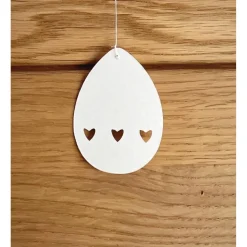 Ostergirlanden Set aus Papier – Schlichte Deko für Fenster, Türen & Wände