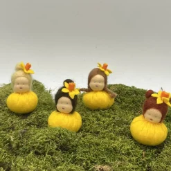 Osterglocken/Narzissen Mini - Jahreszeitentisch - Blumenkind - Frühjahr - Frühlingsdeko