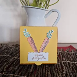 Ostergrüße / Möhrenmotiv / Geschenkverpackung / Oster Geschenkverpackung / Geschenkverpackung für Ostern / Ostern