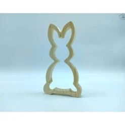 Osterhase / Hase aus Fichtenholz