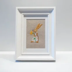 Osterhase * Ostern * Kreuzstich * Ostergeschenk * Deko * Geschenk