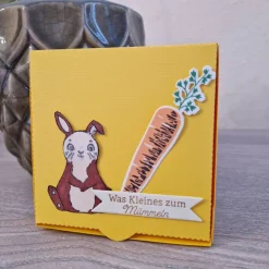 Osterhase / Ostern / Möhren / Ostergeschenk Verpackung mit Möhren / Möhren Geschenkverpackung Ostern