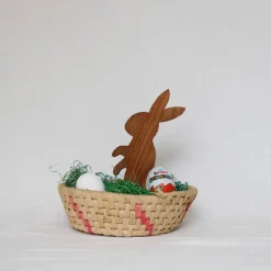 Osterhase, Altholzdekoration, Osterdekoration