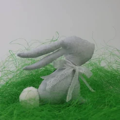 Osterhase aus Stoff - schöne Deko für Ostern - Stoffhase für das Osternest - Osterdeko