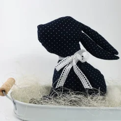 Osterhase aus Stoff - schöne Deko für Ostern - Stoffhase für das Osternest - Osterdeko