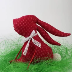 Osterhase aus Stoff - schöne Deko für Ostern - Stoffhase für das Osternest - Osterdeko