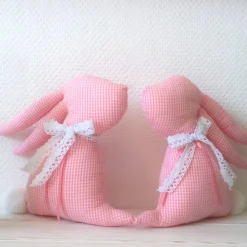 Osterhase aus Stoff - schöne Deko für Ostern - Stoffhase für das Osternest - Osterdeko