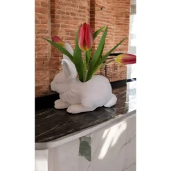 Osterhase Blumenvase – Umweltfreundliche Hasen-Vase aus PLA zum Selbstbemalen