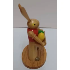 Osterhase  bringt die Eier  -  80 Jahre Handarbeit aus dem Erzgebirge - DDR -