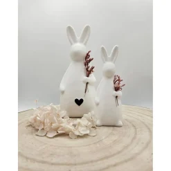 Osterhase Deko modern - Minimalistische Osterhasen Deko - Skandi Osterdeko - 3D gedruckter Hase - Osterdeko Wohnzimmer