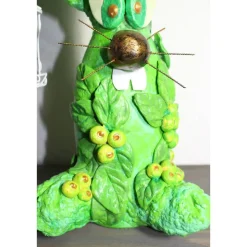 Osterhase FRÜHLINGSHASE handgefertigte Künstler-Figur Osterdeko Geldgeschenk zu Ostern Osterhase Frühlingsdekoration