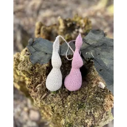 Osterhase gehäkelt Frühlings Deko Osterdeko Hase minimalistisch Skandy