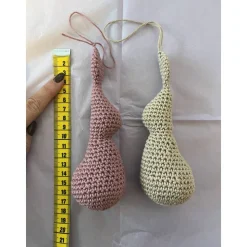 Osterhase gehäkelt Frühlings Deko Osterdeko Hase minimalistisch Skandy