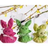 Osterhase Geschenk/Mitbringsel aus Spültuch 3 Stück originell nachhaltig l