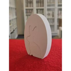 Osterhase im Osterei - Aufsteller - Osterdekoration - Zweiteilig -