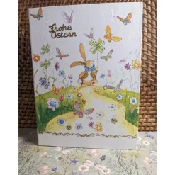 Osterhase mit Windmühle 