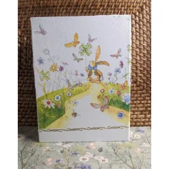 Osterhase mit Windmühle 