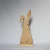 Osterhase, Osterdekoration, Holzhase