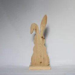 Osterhase, Osterdekoration, Holzhase