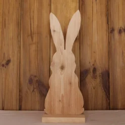 Osterhase, Osterdekoration, Holzhase
