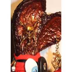 Osterhase PIRAT handgefertigte Künstler-Figur Osterdeko Geschenk für Piraten-Fans Geldgeschenk