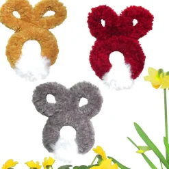 Osterhase zum Aufhängen in Wunschfarbe – Handgemachte Osterdeko für Fenster & Osterstrauß