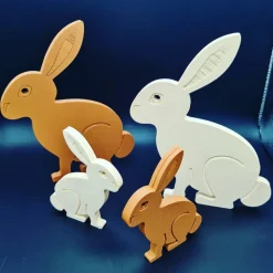 Osterhasen Aufsteller (kl./gr.)