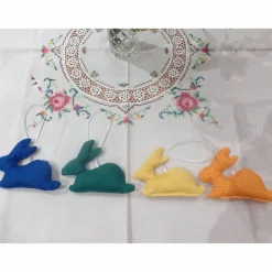 Osterhasen, Dekohasen, Hängehasen, Osterstrauch-Deko, Handarbeit; Dekoration, Ostern, Unikate hessmade