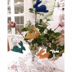 Osterhasen, Dekohasen, Hängehasen, Osterstrauch-Deko, Handarbeit; Dekoration, Ostern, Unikate hessmade