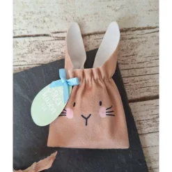 Osterhasen Säckchen für Geldgeschenke ~ Ostersäckchen Braun ~ Ostern ~ Deko ~ Früh
